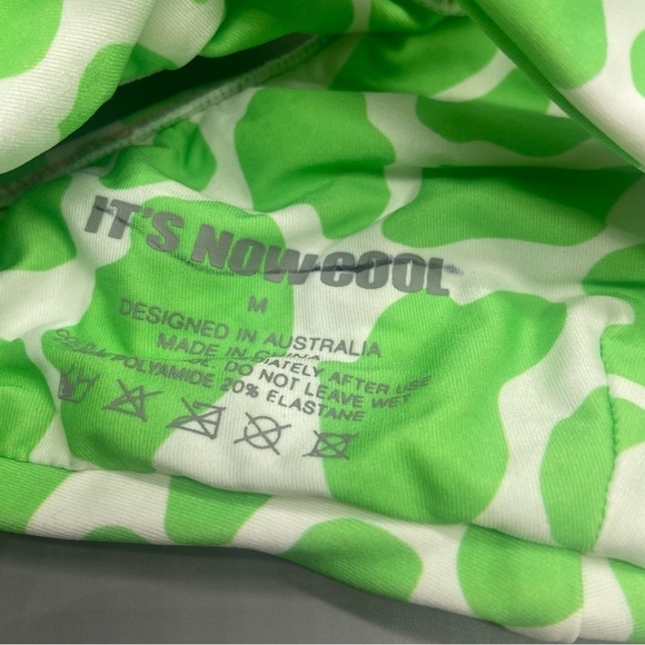 New! It’s now cool x free people 90’s crop animorf lime bikini top 1980 - Picture 7 of 8